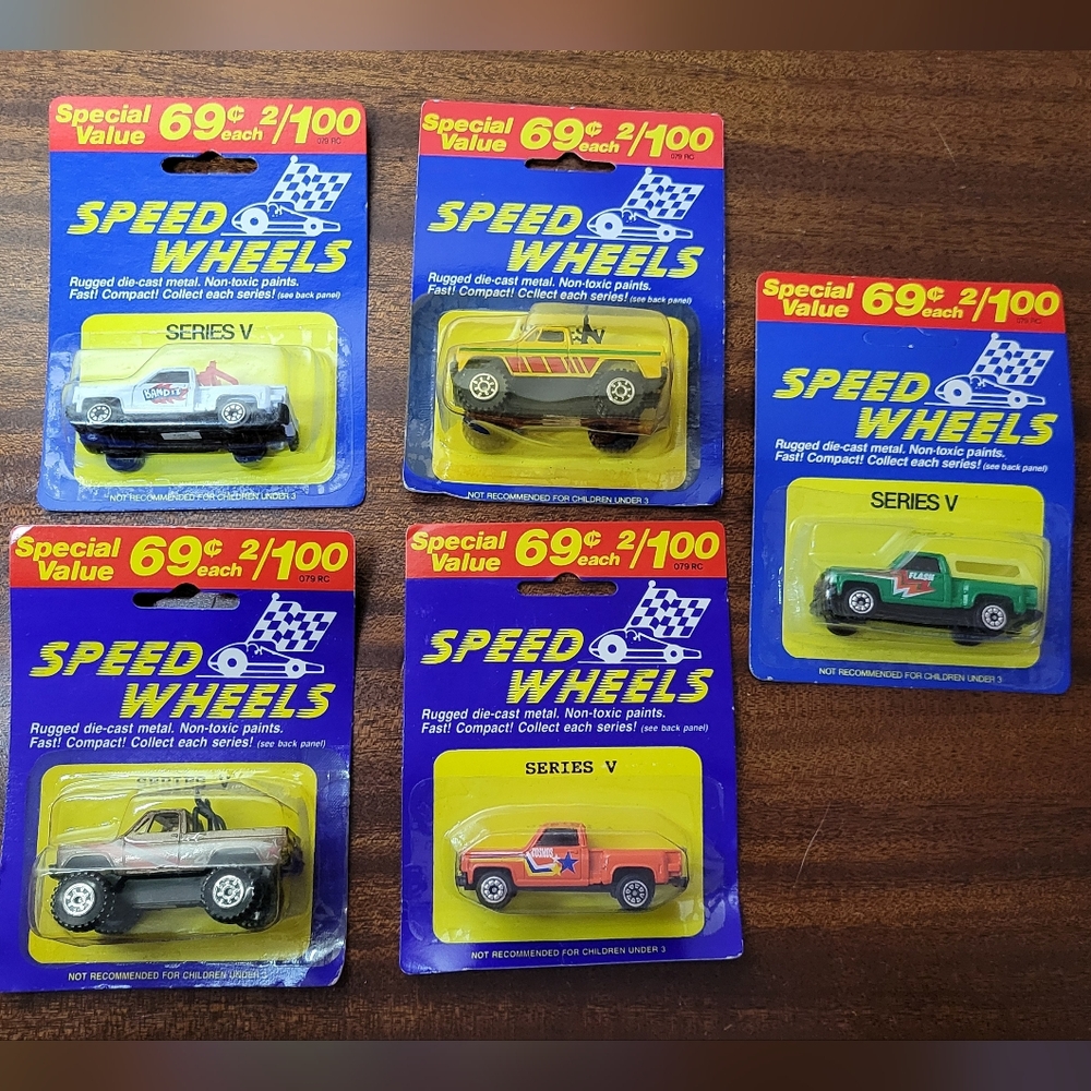 Truck Speed Wheels Die-Cast Toys